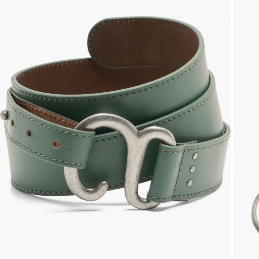 Free People WTF Arlo Leather Hip Belt - Size S/M